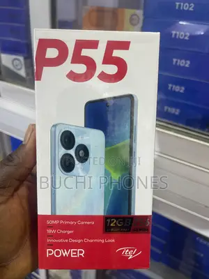 New Itel P55 256 GB Black