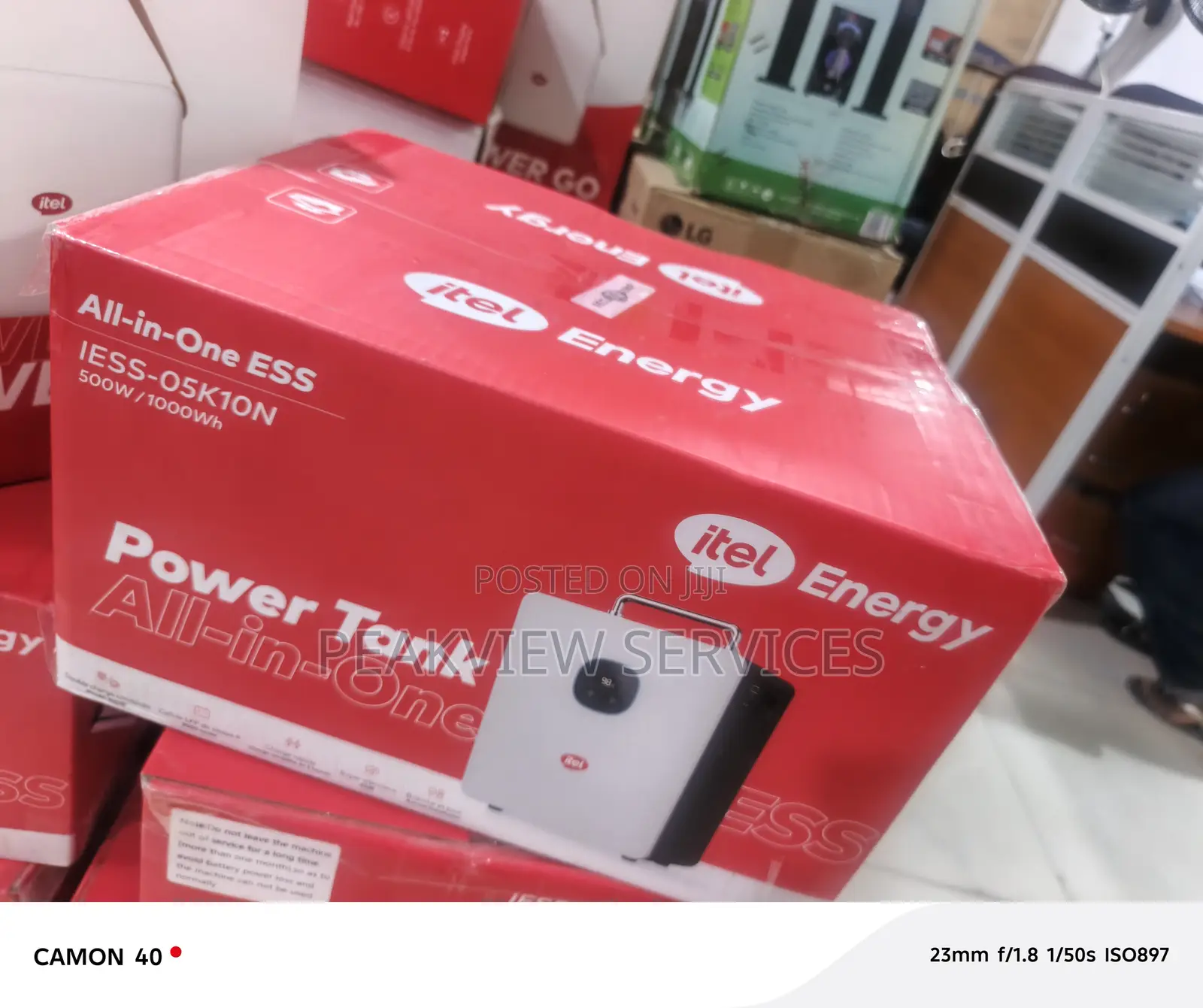 Itel Silent Portable Power Generator