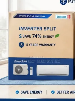 Split Inverter Air Conditioner 5years Warranty Save 74% Energy