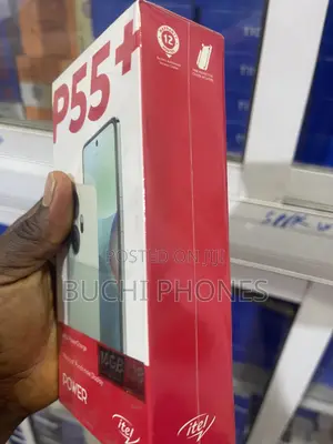New Itel P55 Plus 128 GB Black
