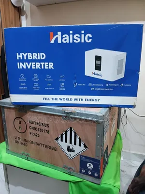 4kw All in One Haisic Lithium Ion Battery With 1.5kva Inverter Hybrid