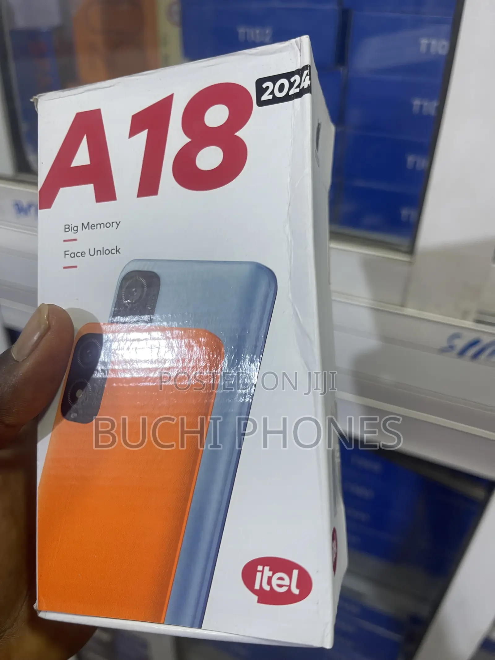New Itel A18 32 GB Black
