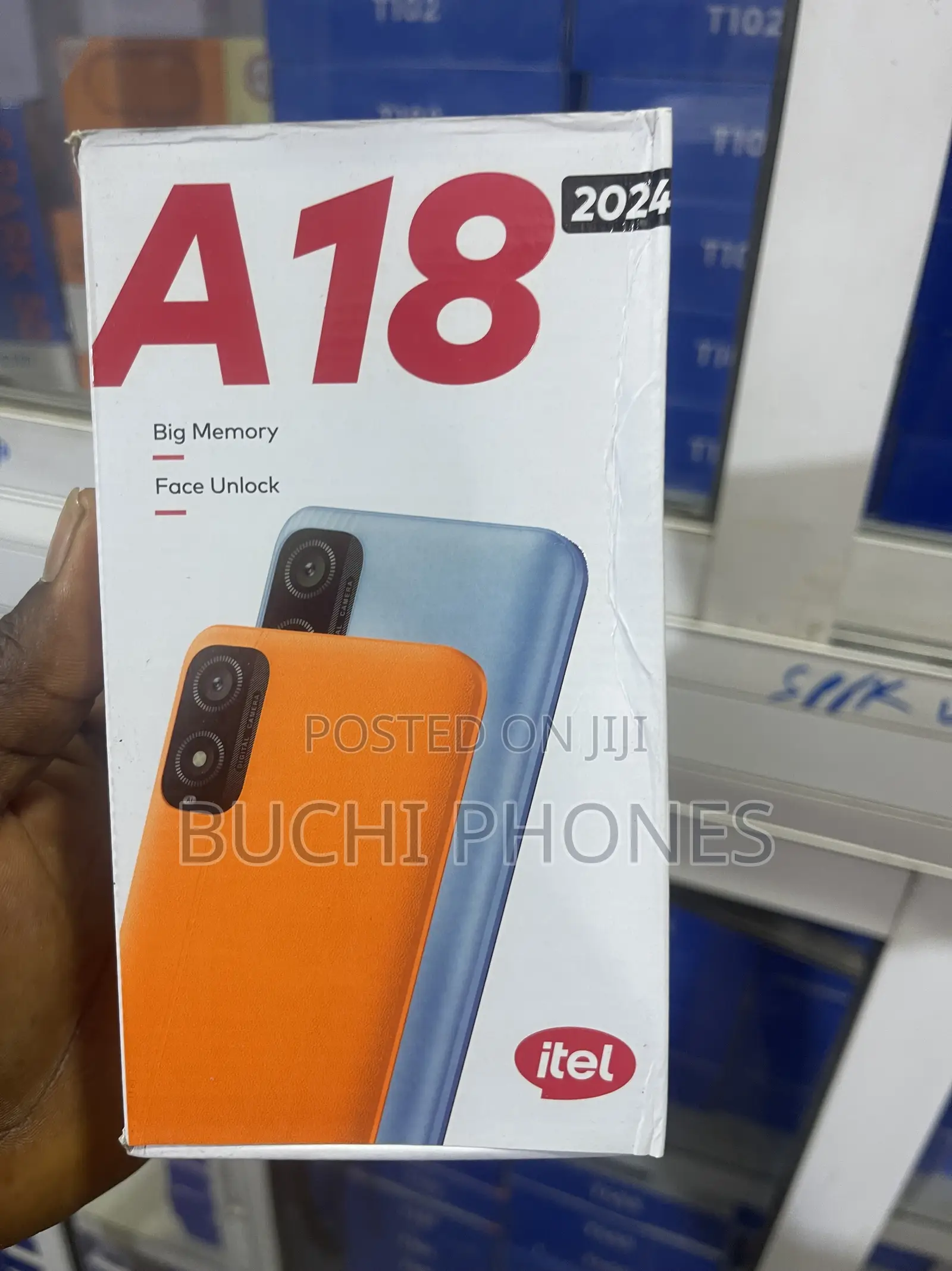 New Itel A18 32 GB Black