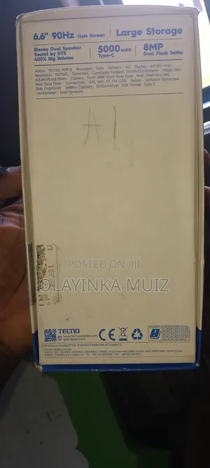 Tecno Pop 8 64 GB
