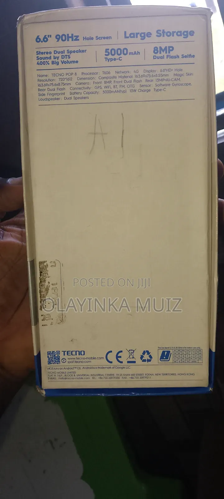 Tecno Pop 8 64 GB