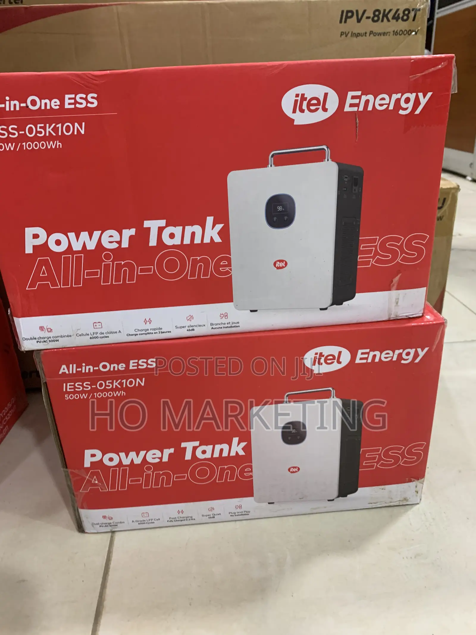 Original Itel Energy Storage Power Tank
