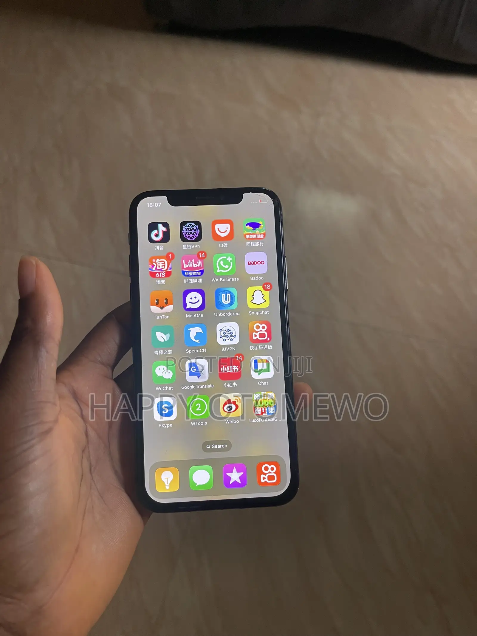 Apple iPhone X 64 GB Black