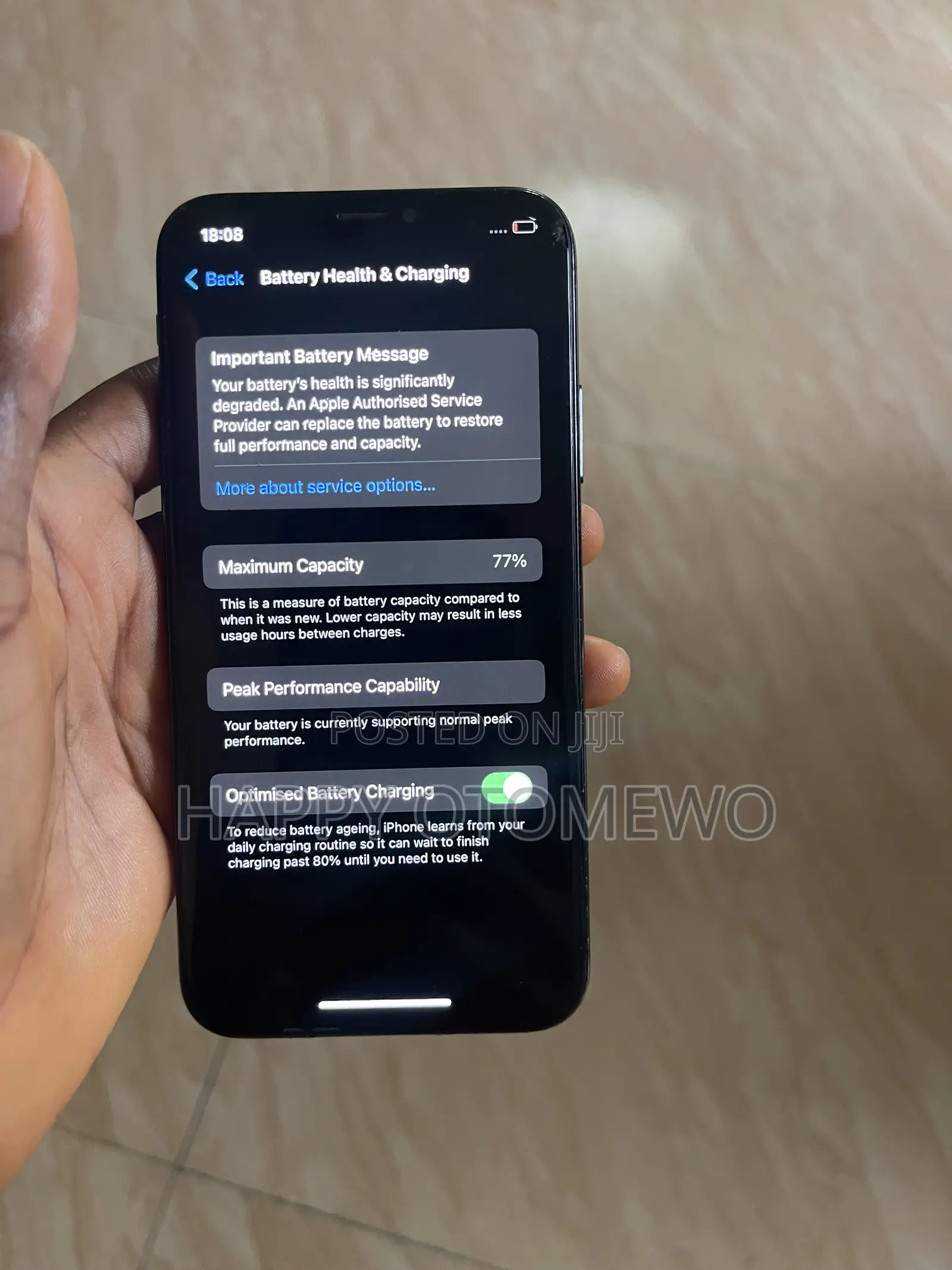 Apple iPhone X 64 GB Black