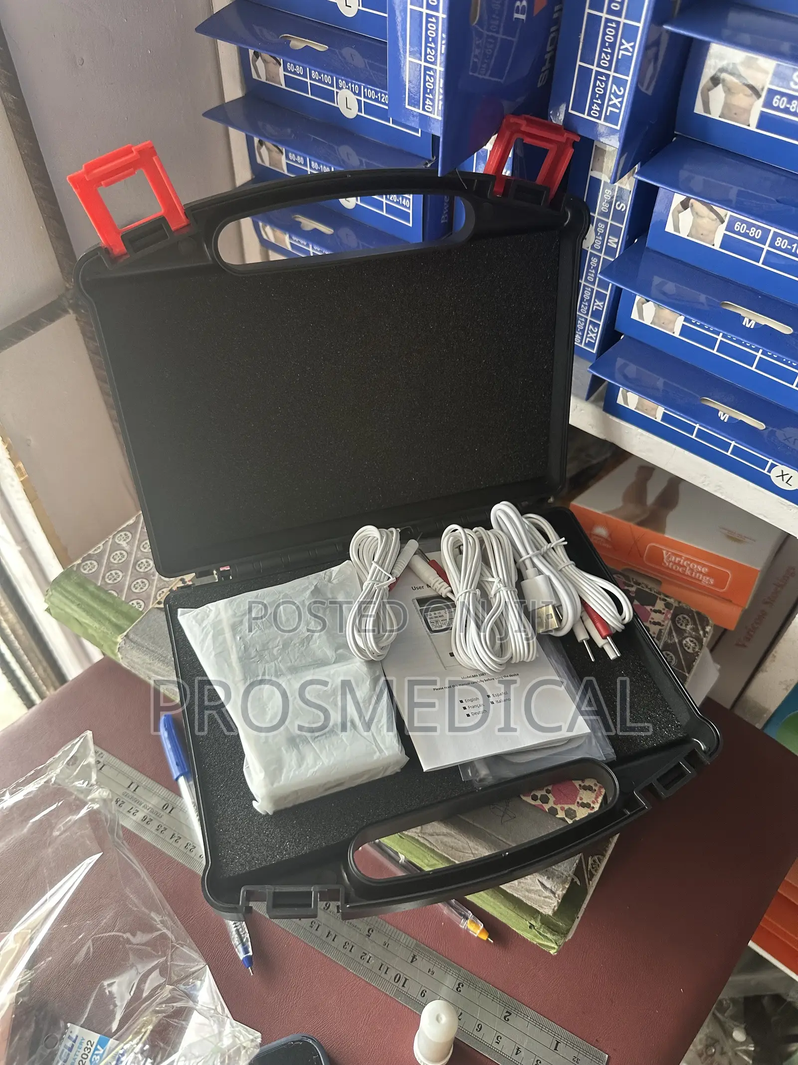 Black E.M.S Tens Massager