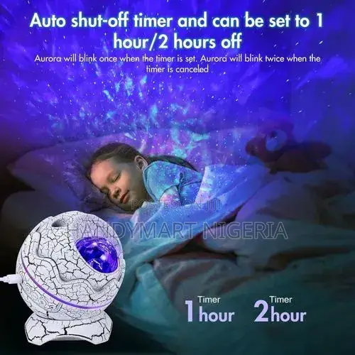 Galaxy Nightlight Projector, Customizable Starry Sky Effect