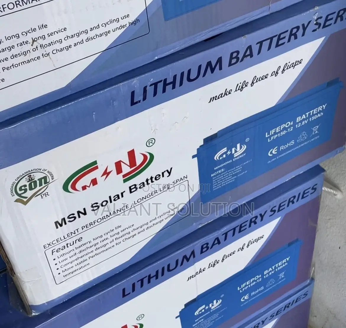 MSN 150 Amp Lithium Battery