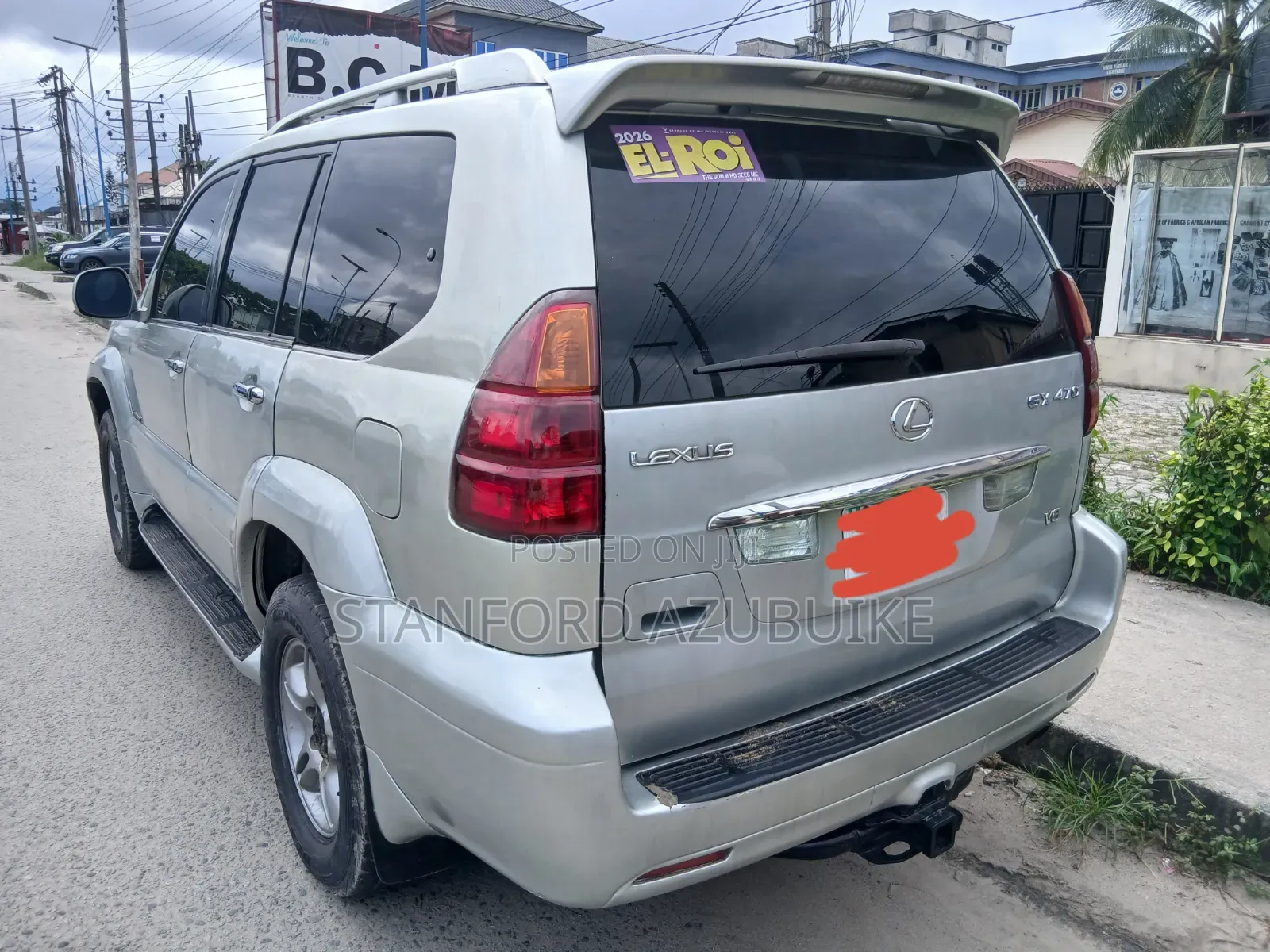 Lexus GX 2007 Silver