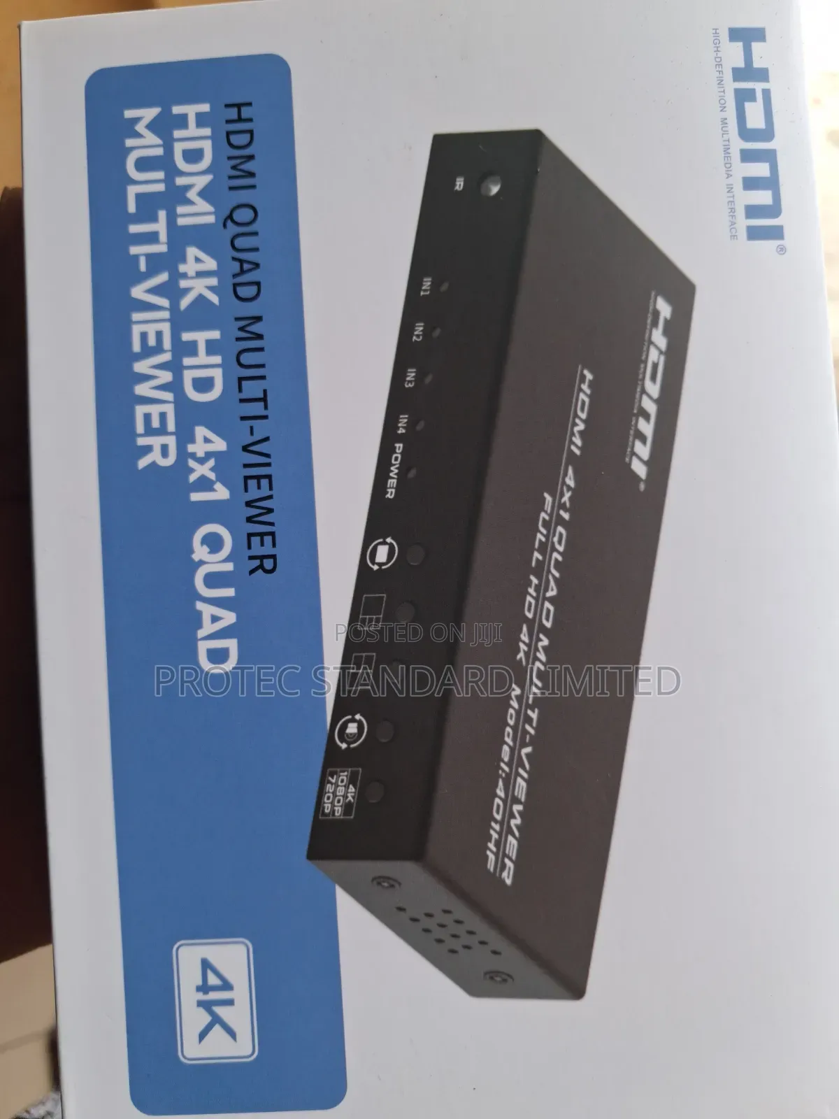 Hdmi 4×1 Quad Multiviewer 