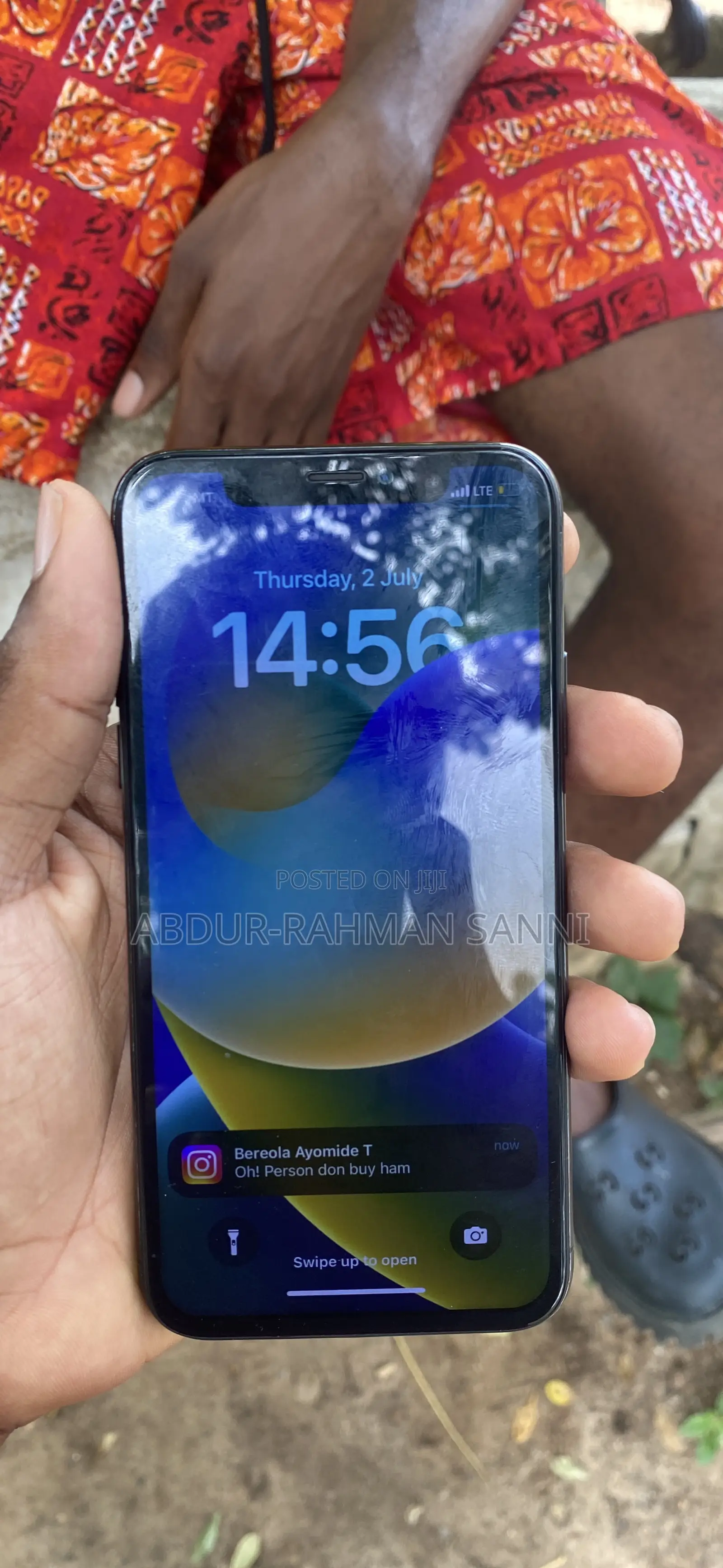 Apple iPhone X 64 GB Black