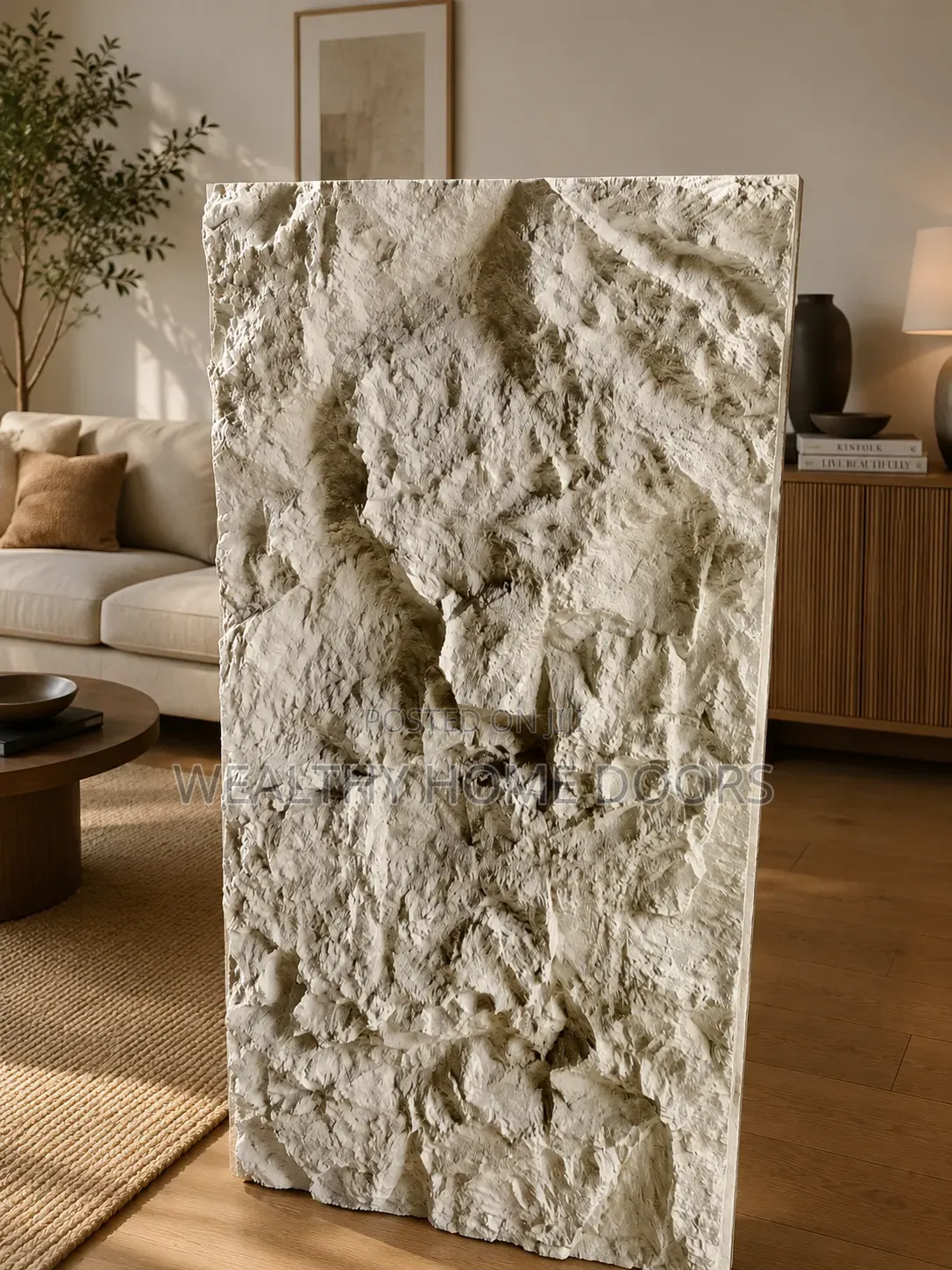High Quality Pu Luxury Stone-texture Wall Panels