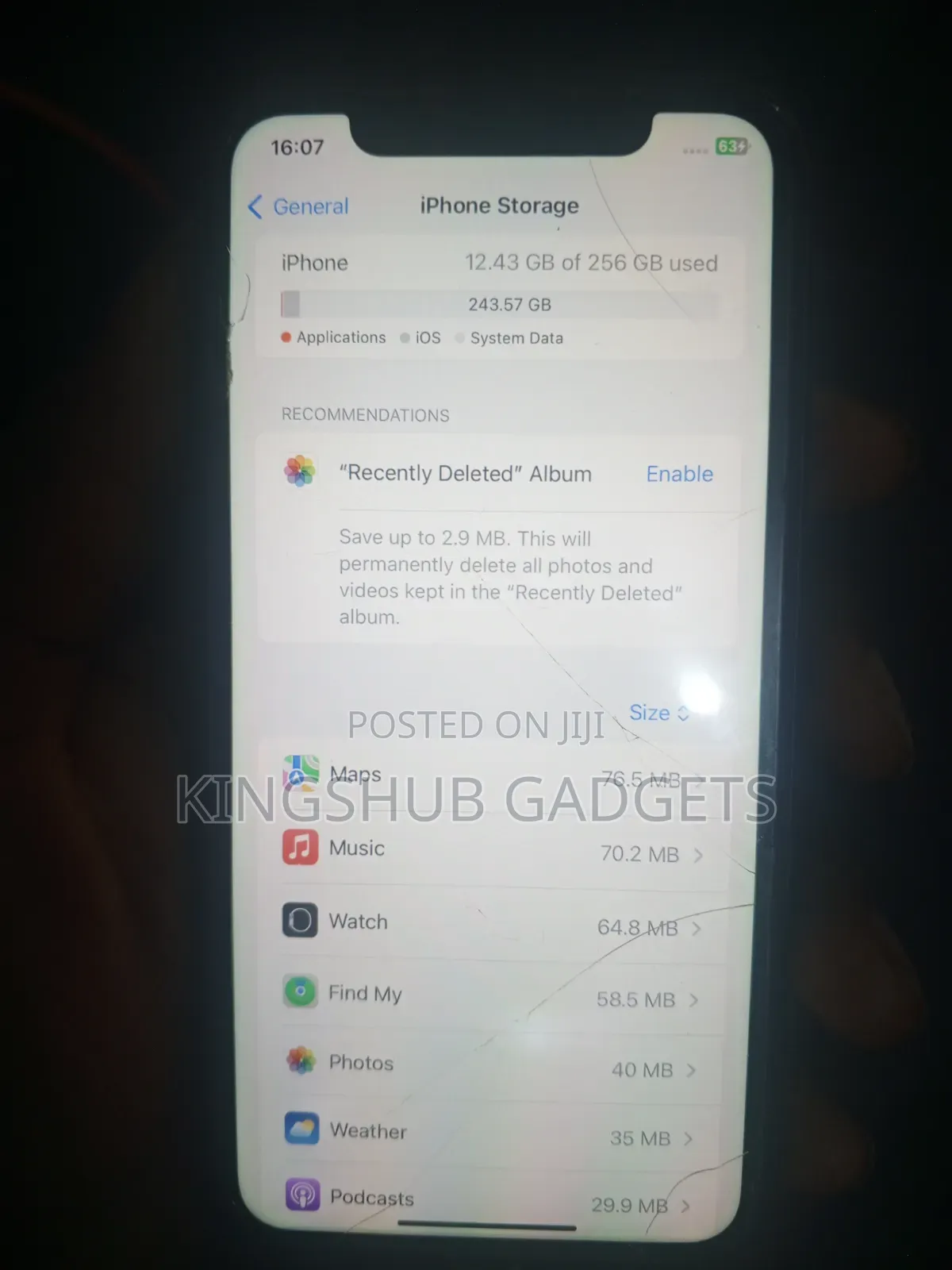 Apple iPhone 11 256 GB Black