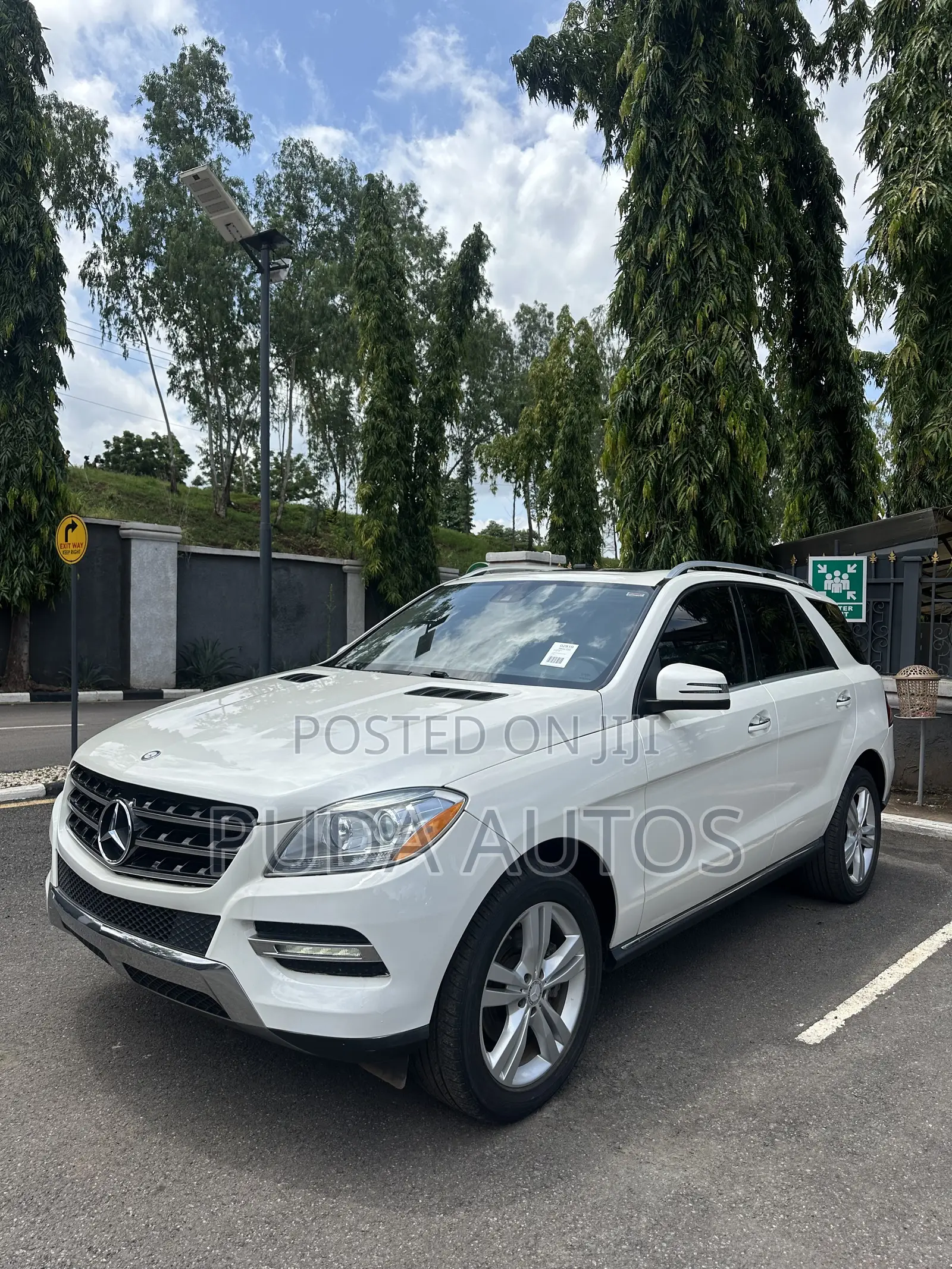 Mercedes-Benz M Class ML 350 4Matic 2013 White