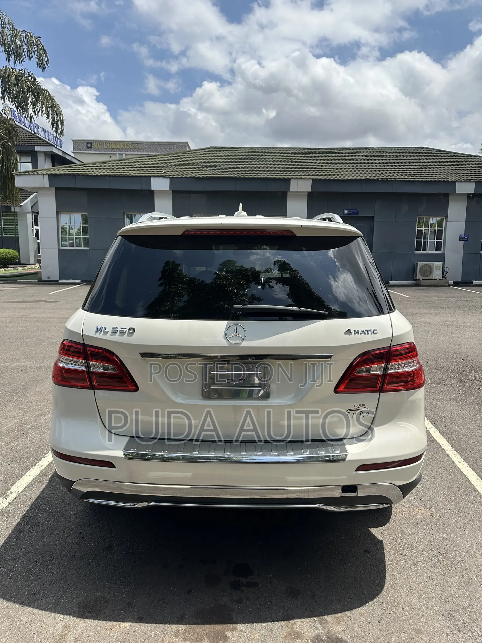 Mercedes-Benz M Class ML 350 4Matic 2013 White
