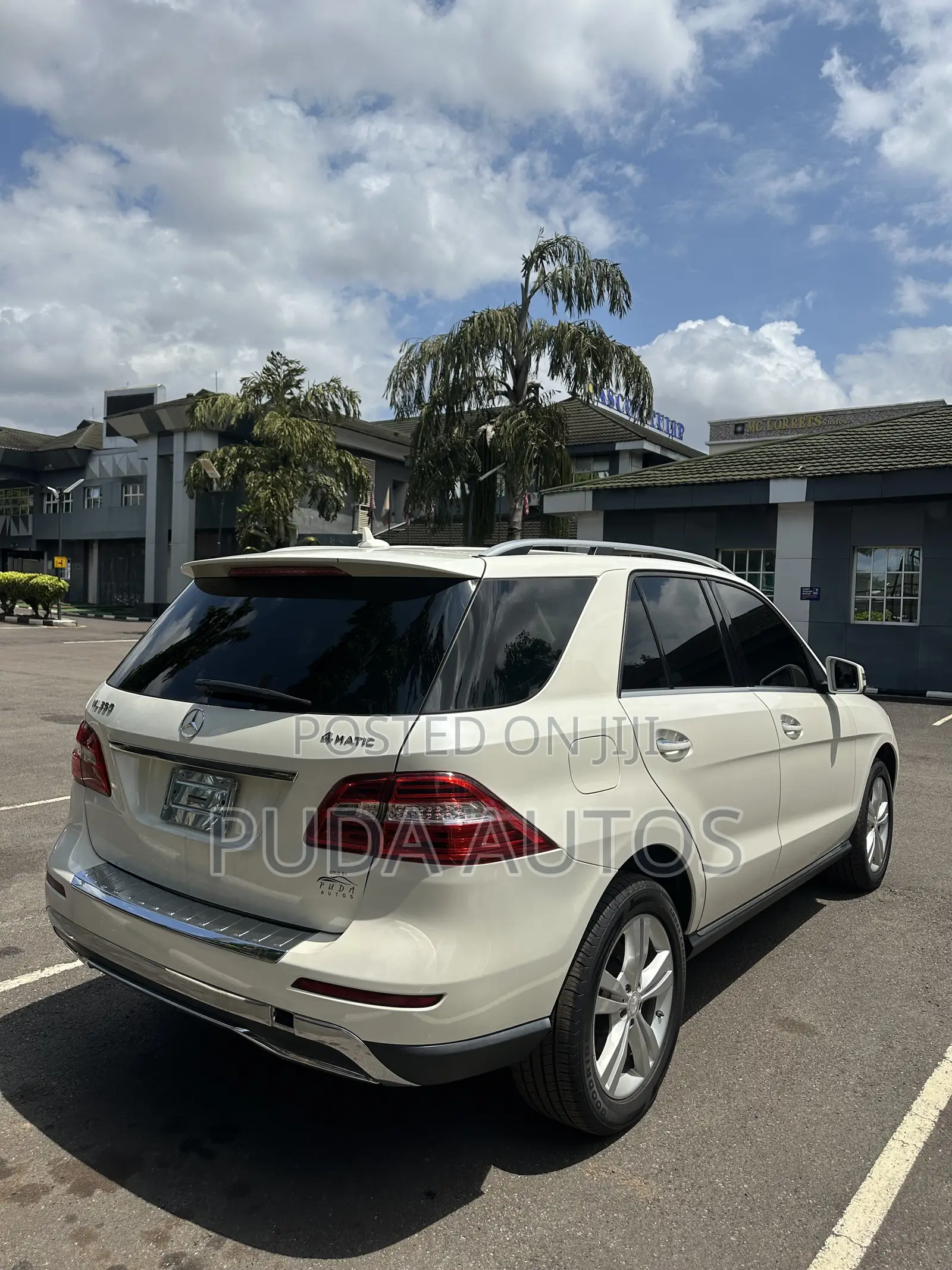 Mercedes-Benz M Class ML 350 4Matic 2013 White