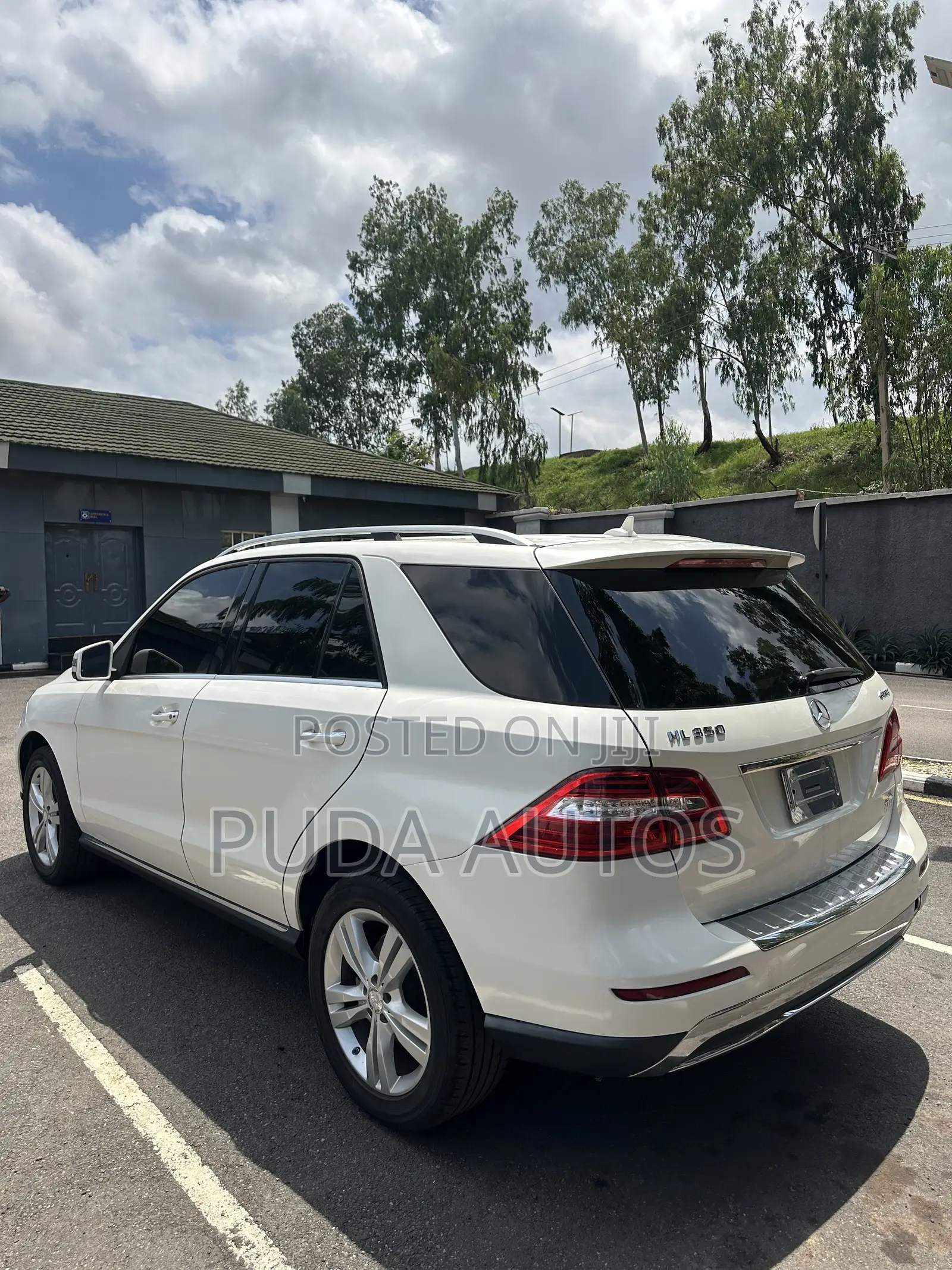 Mercedes-Benz M Class ML 350 4Matic 2013 White