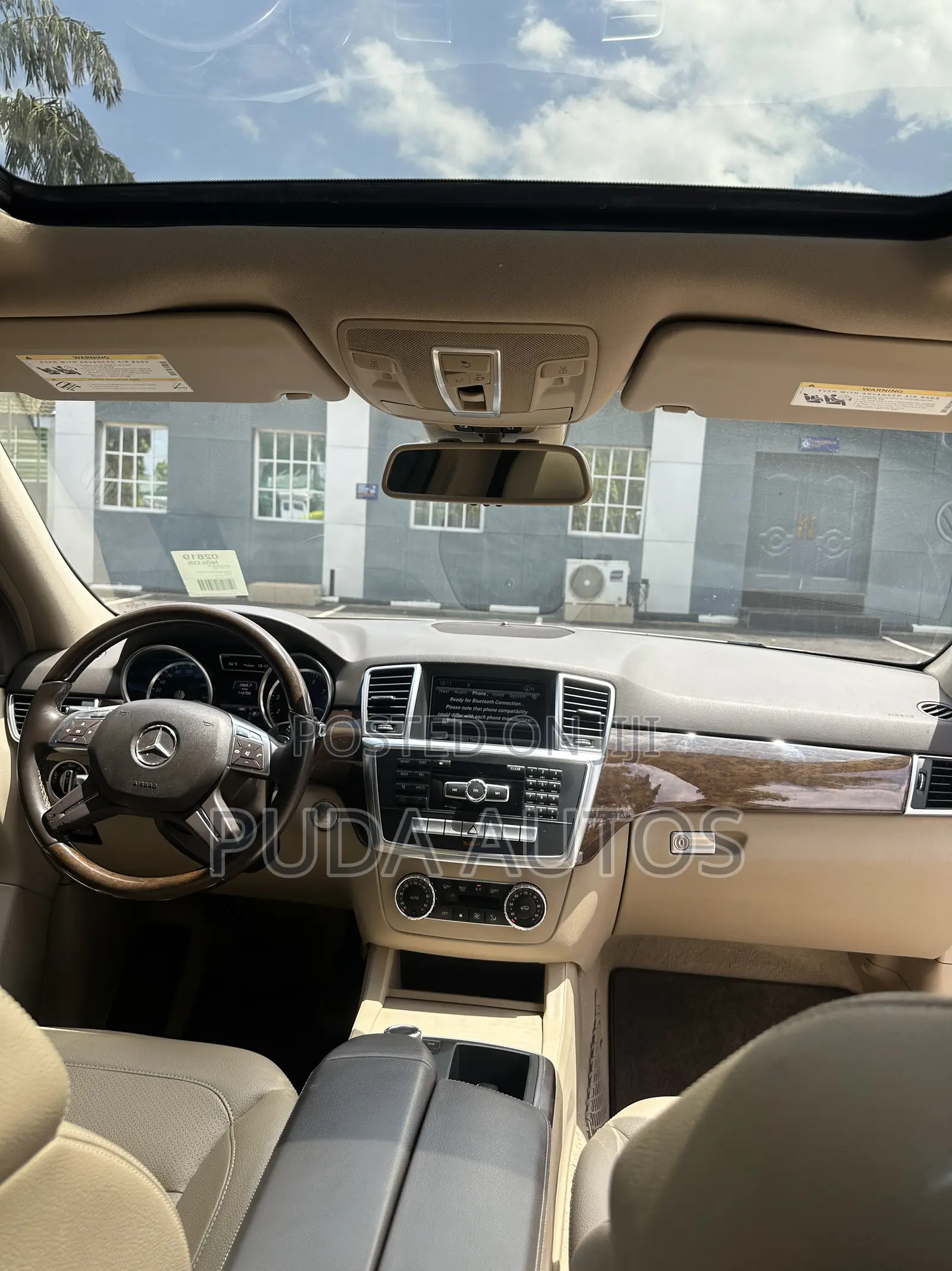 Mercedes-Benz M Class ML 350 4Matic 2013 White
