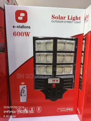 600w Solar Street Lights Available Now