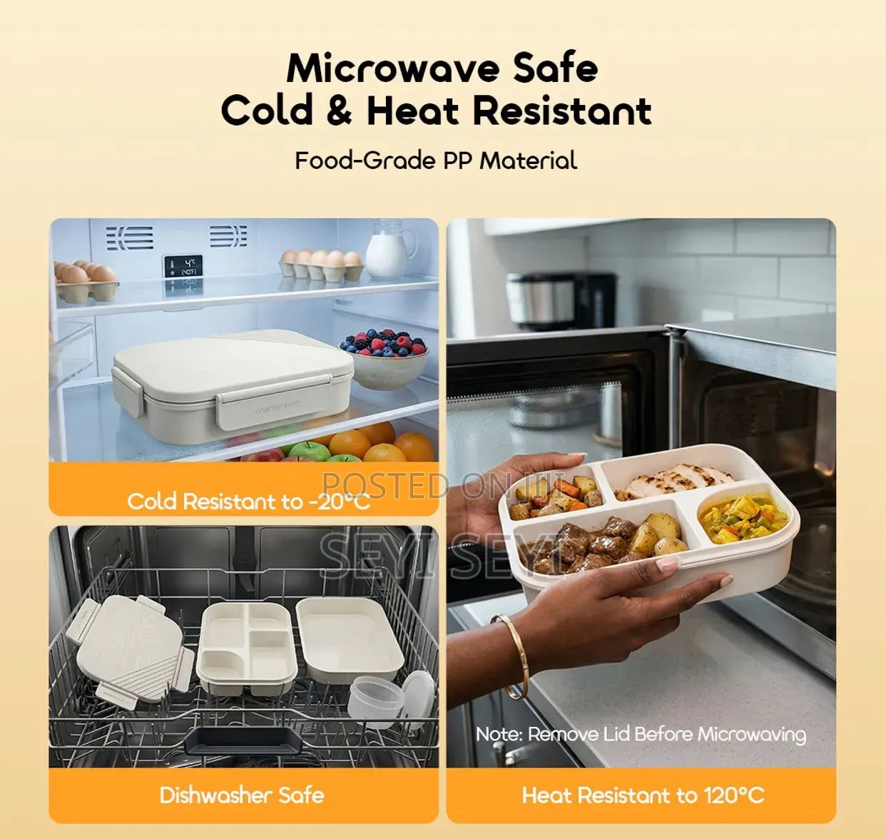 Food Case 4 Compartment