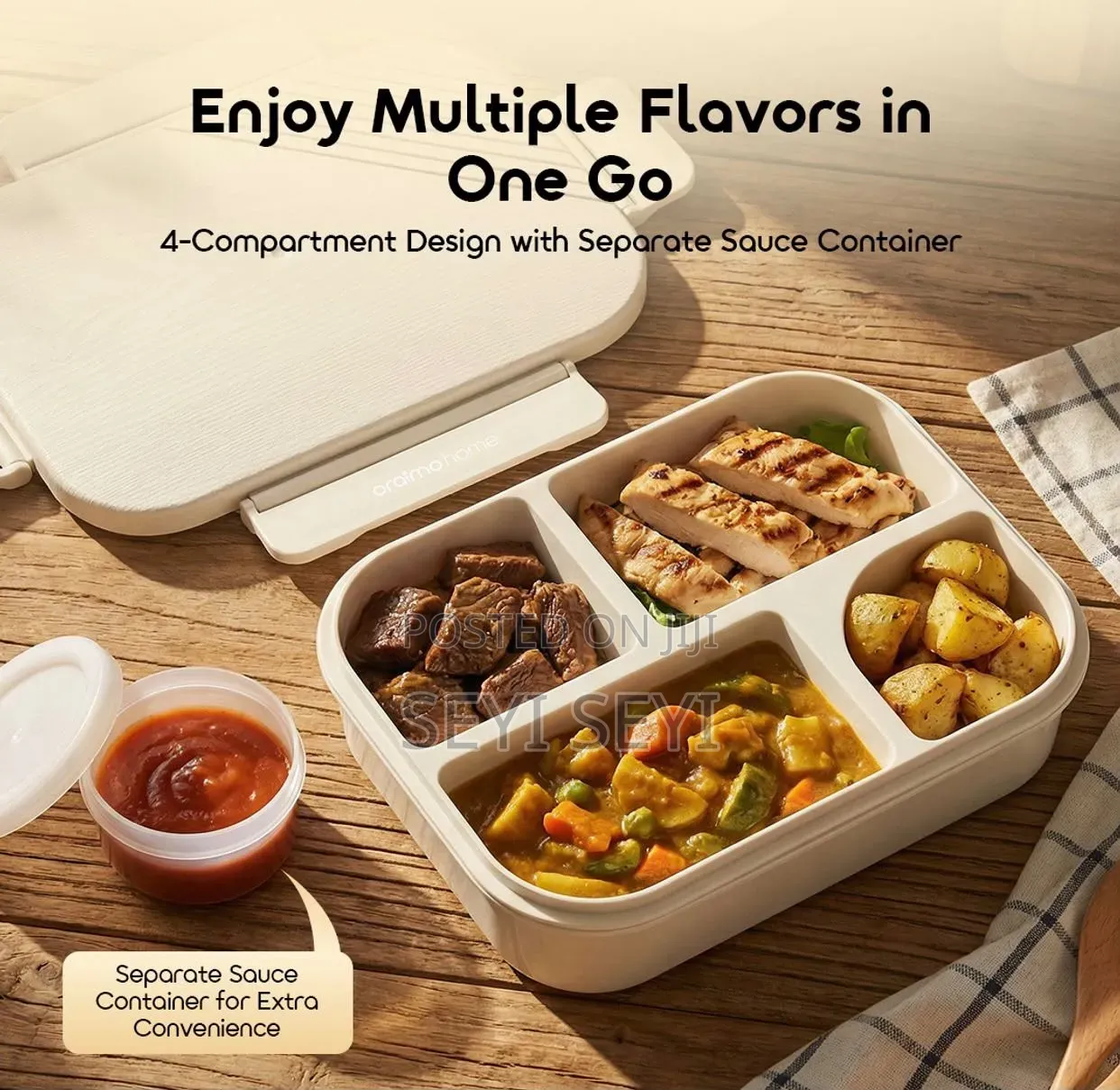 Food Case 4 Compartment