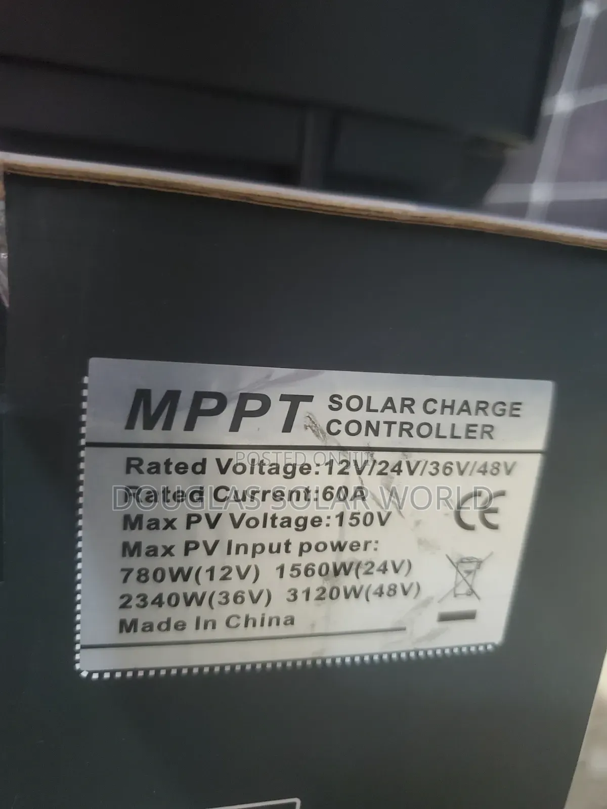 Sunfield 60a MPPT Charge Controller