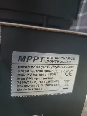 Sunfield 60a MPPT Charge Controller