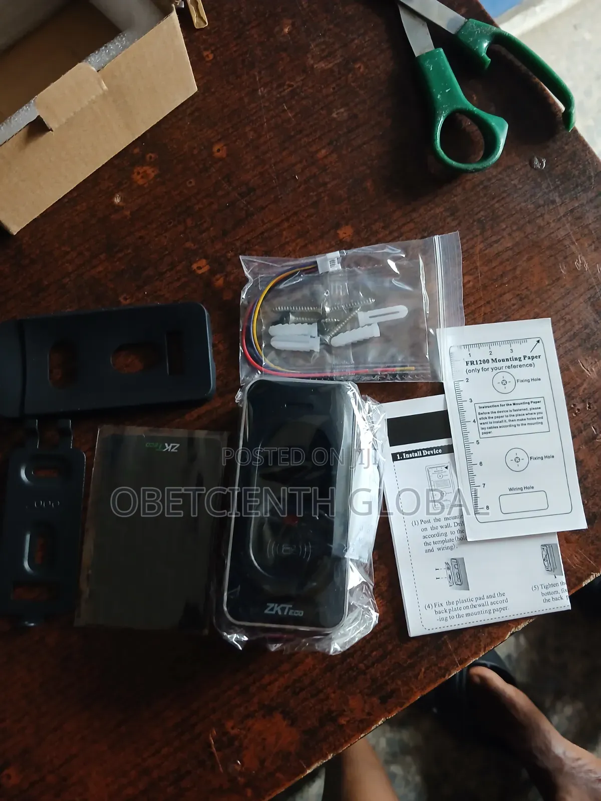 Zkteco Fr1200 Fingerprint and Card Slave Reader