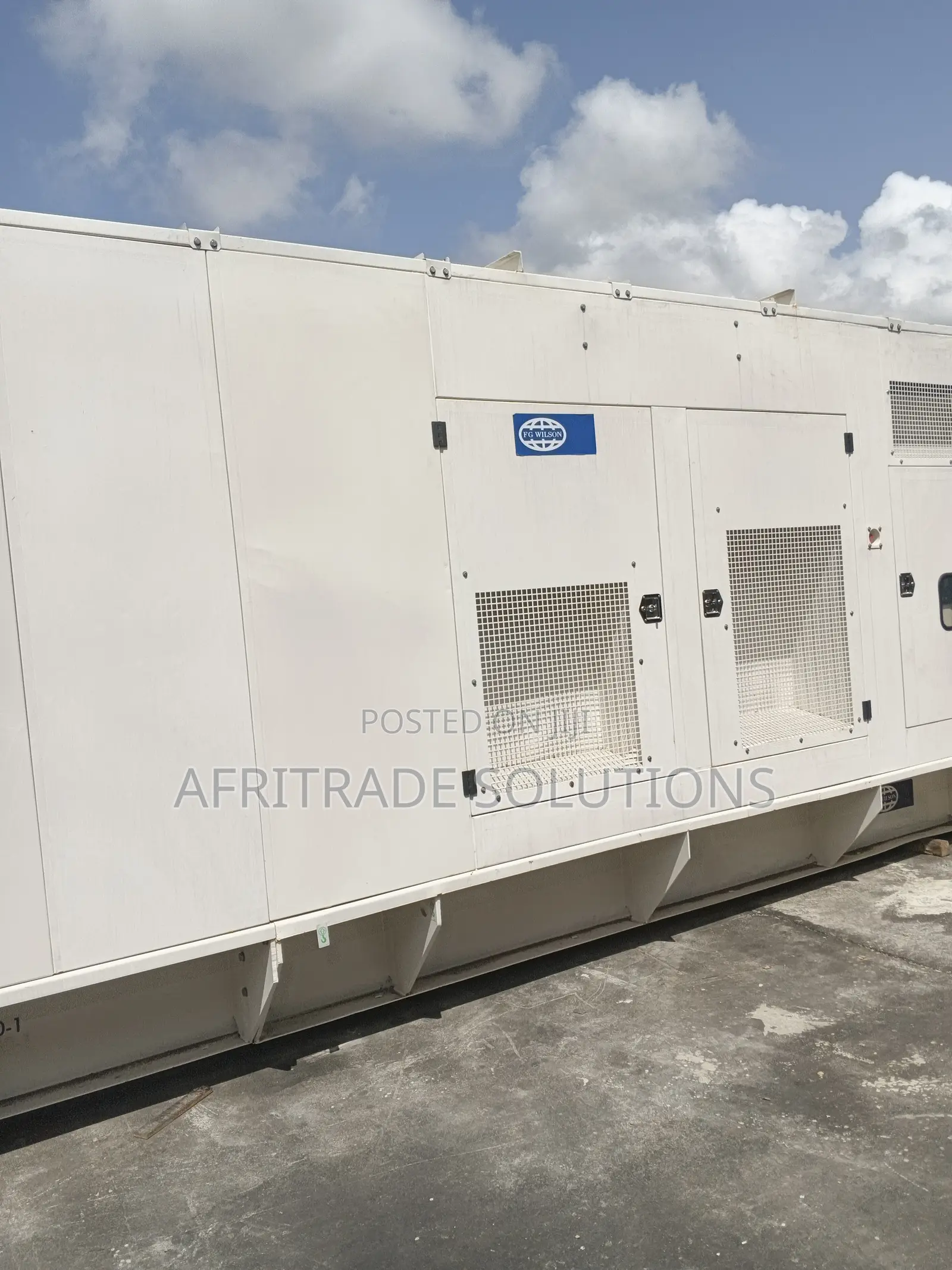 Fg Wilson 1000kva Quiet Running Generator P1100