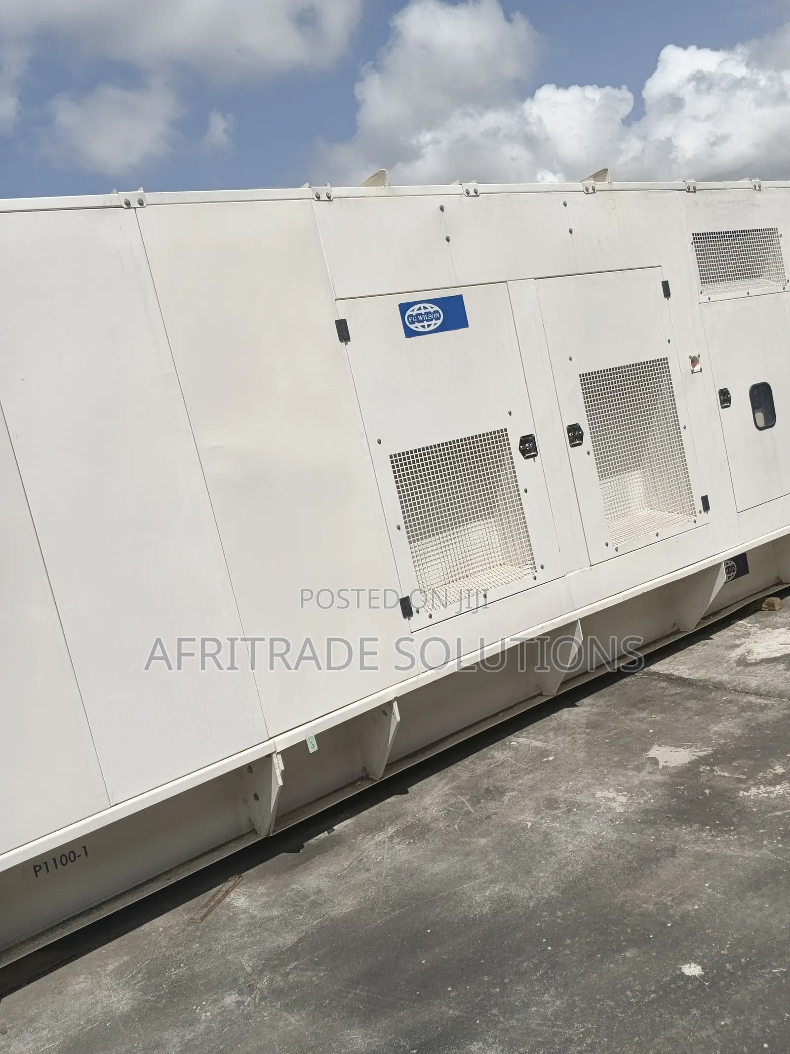 Fg Wilson 1000kva Quiet Running Generator P1100