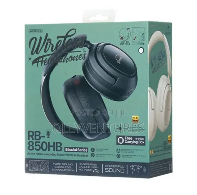 Remax Rb-850hb Anc Misic Wireless Headset