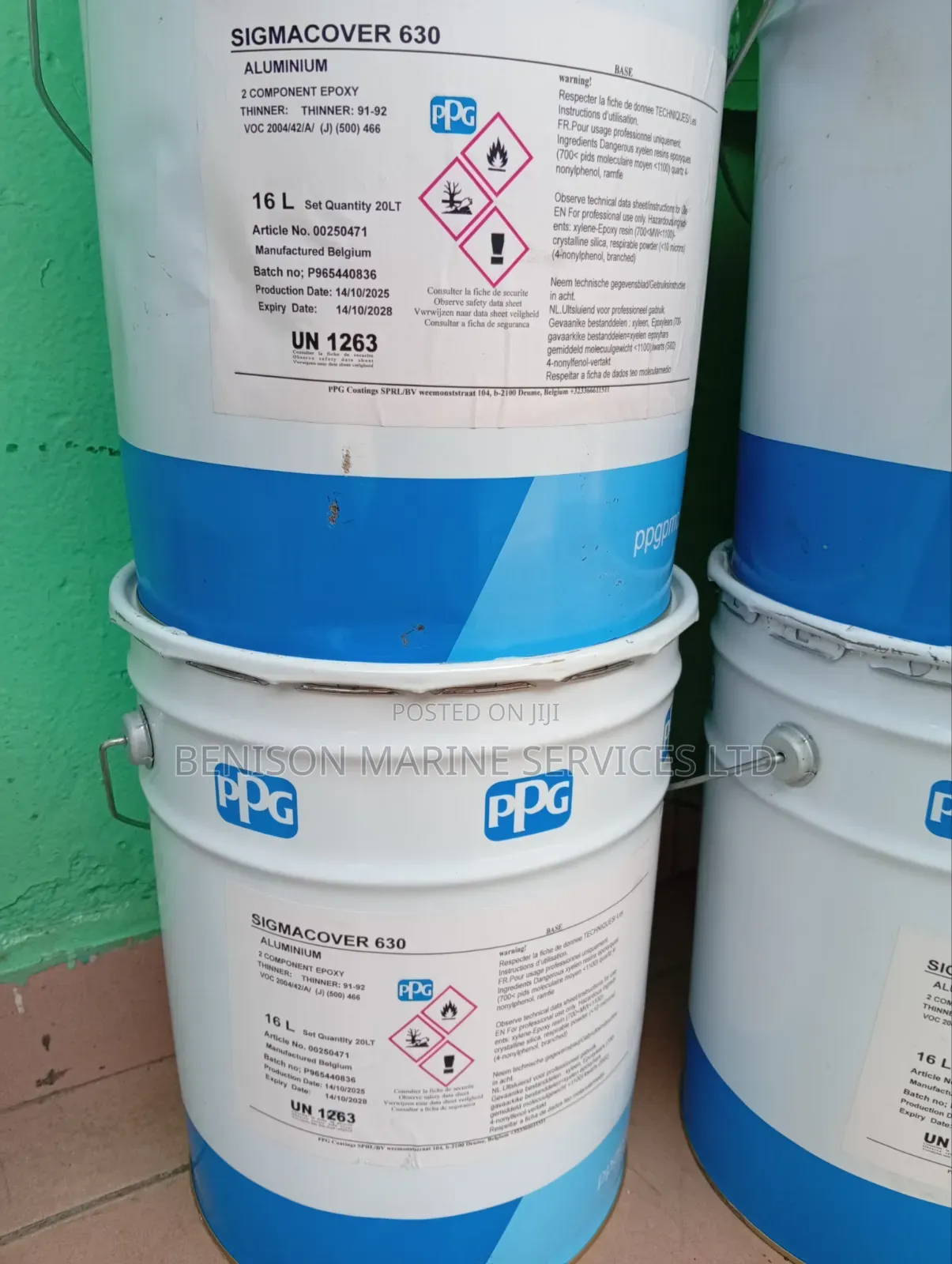 Sigmacover 630 Epoxy Aluminium