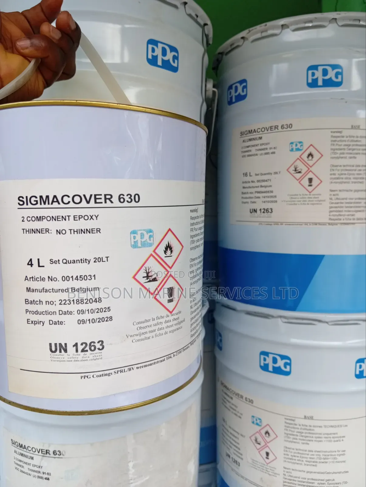 Sigmacover 630 Epoxy Aluminium