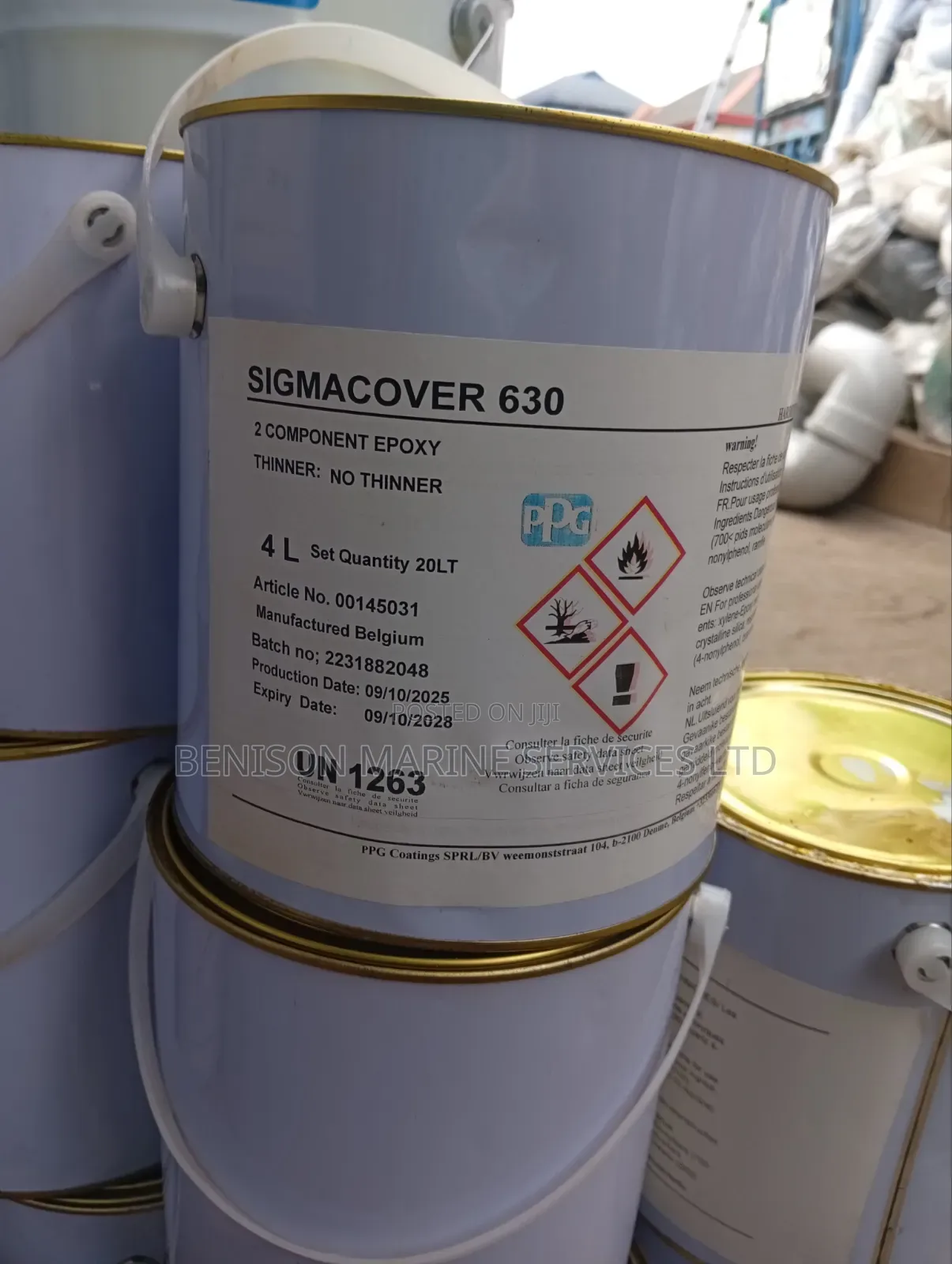 Sigmacover 630 Epoxy Aluminium