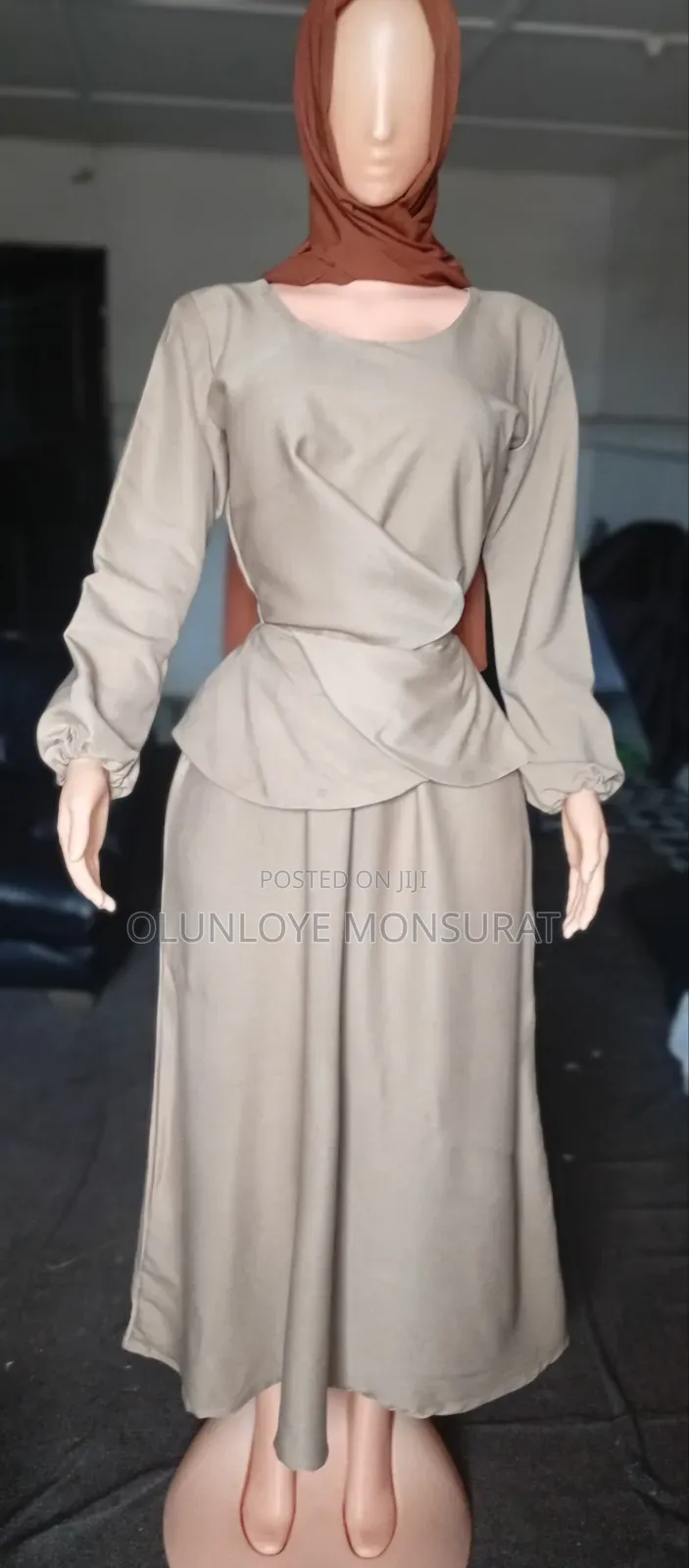 Office Skirt and Blouse