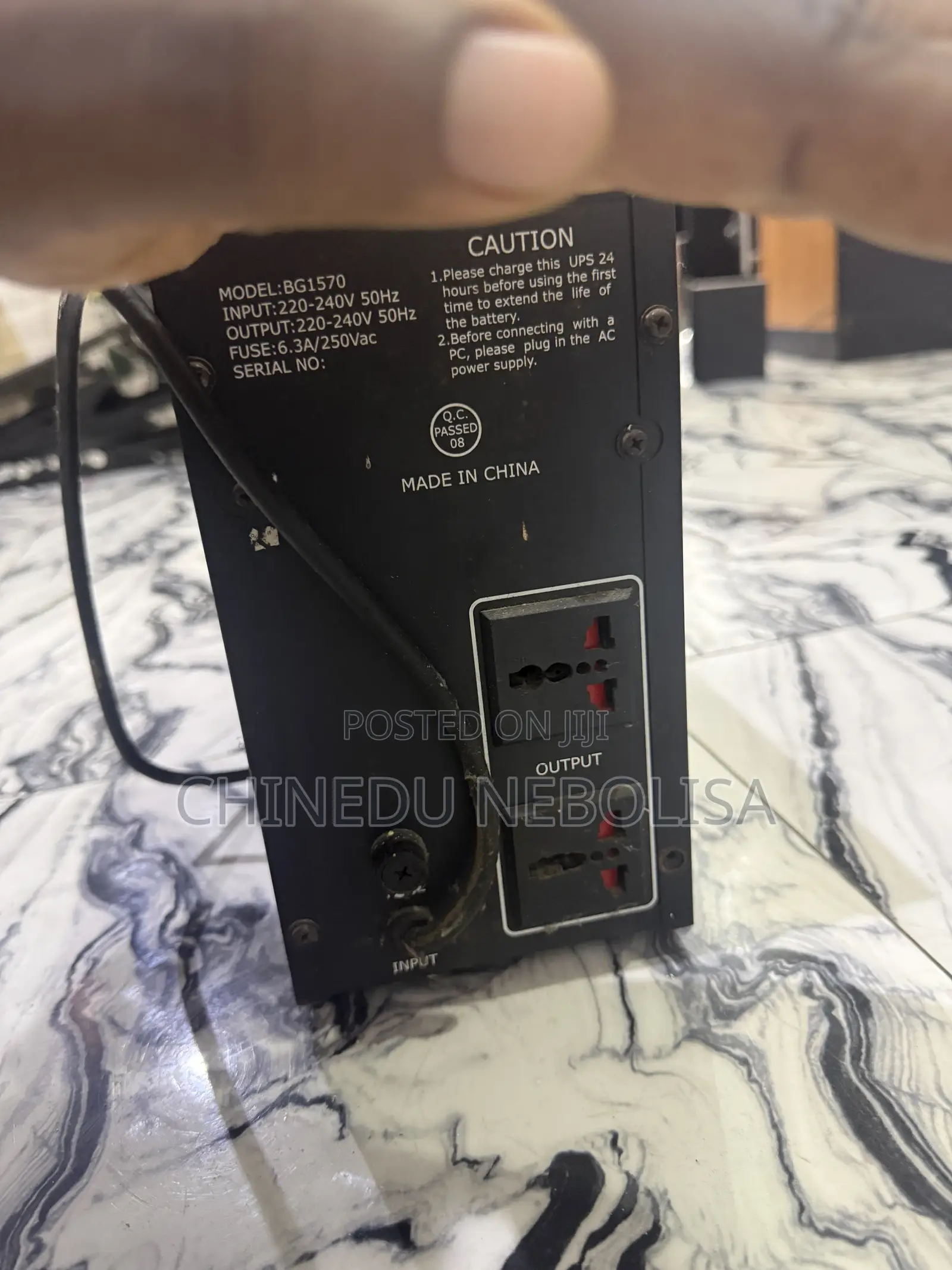 1.5 Kva Metal Body Bluegate Ups