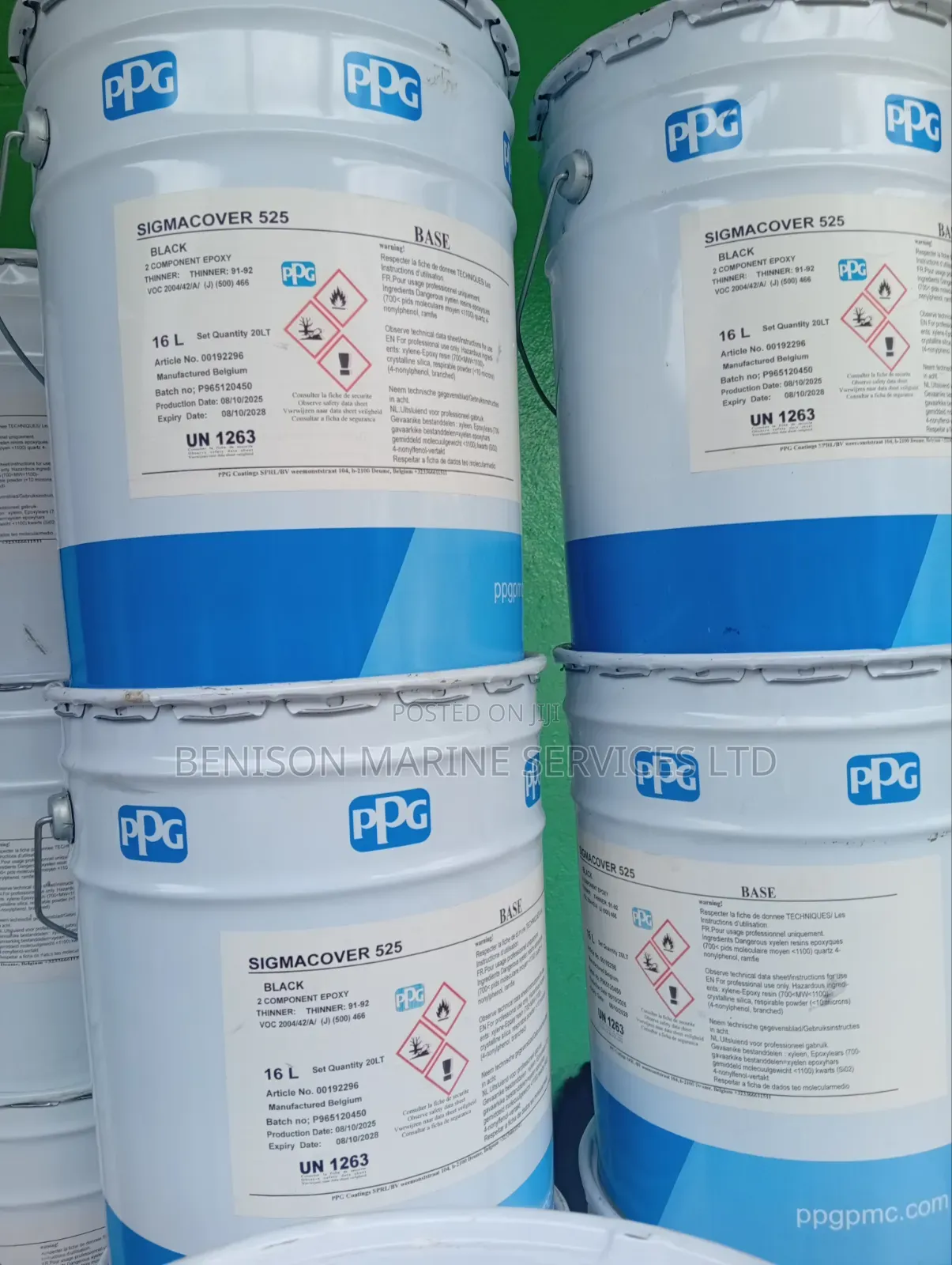 Sigmacover 525 Epoxy Black