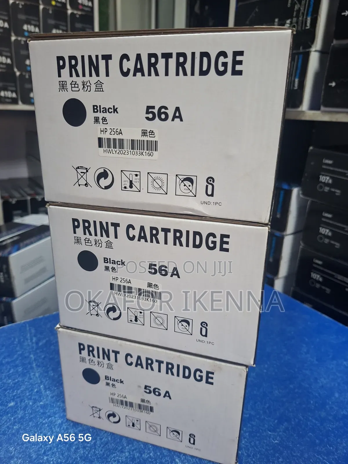 56a Black Print Cartridge