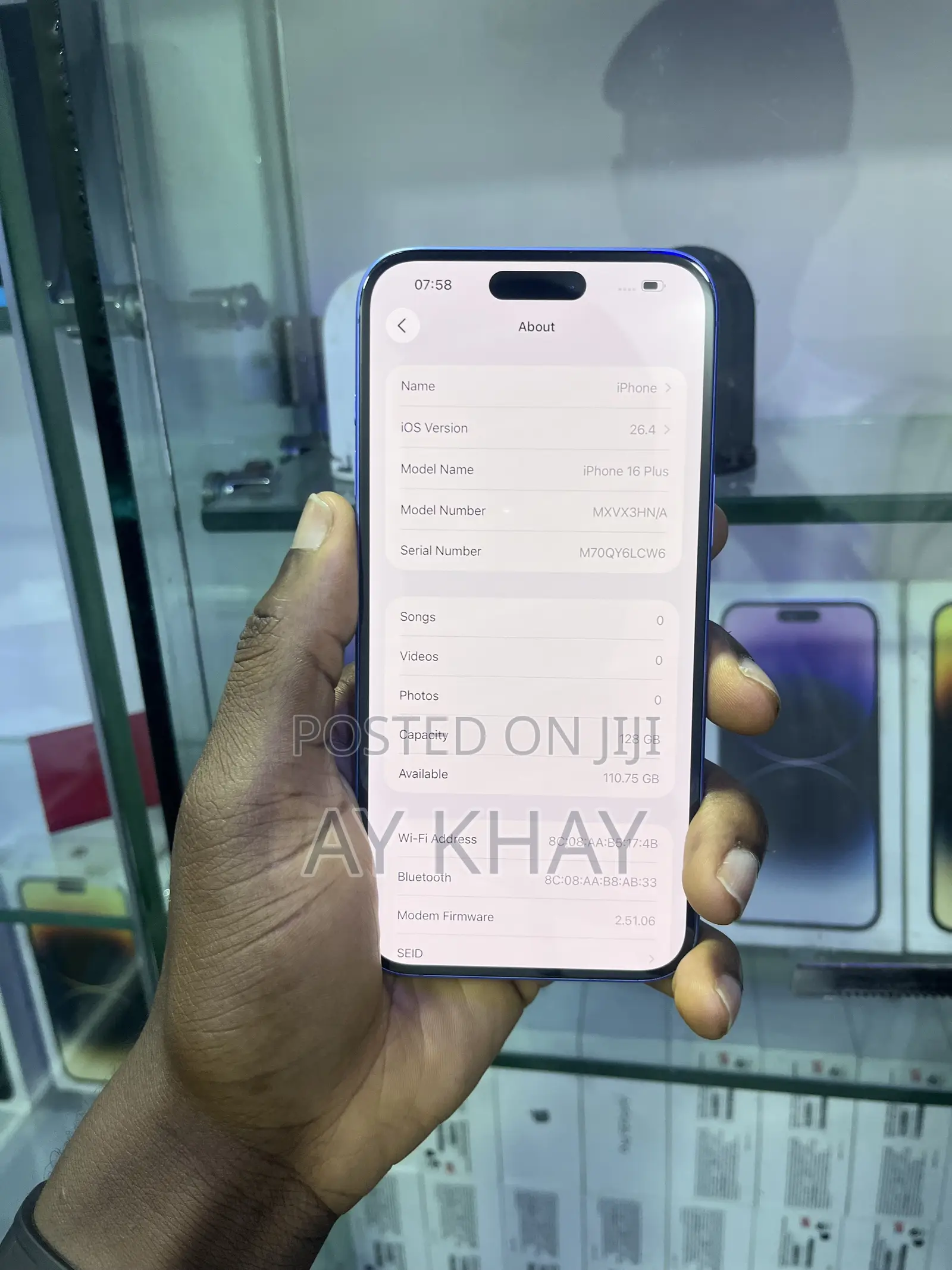 Apple iPhone 16 Plus 128 GB Blue