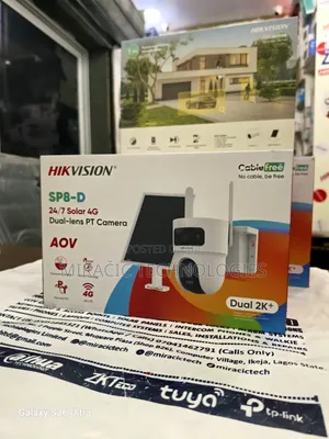 Hikvision Dual Lens Solar Camera 4g 2 Lens