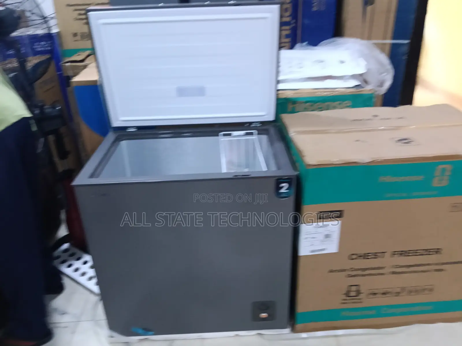 Fast Cooling Hisense 198l Chest Freezer