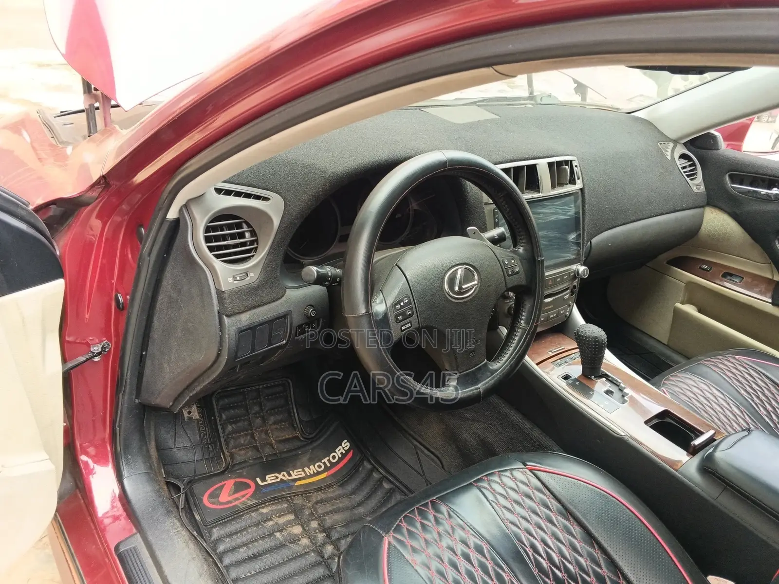 Lexus IS 2007 Red