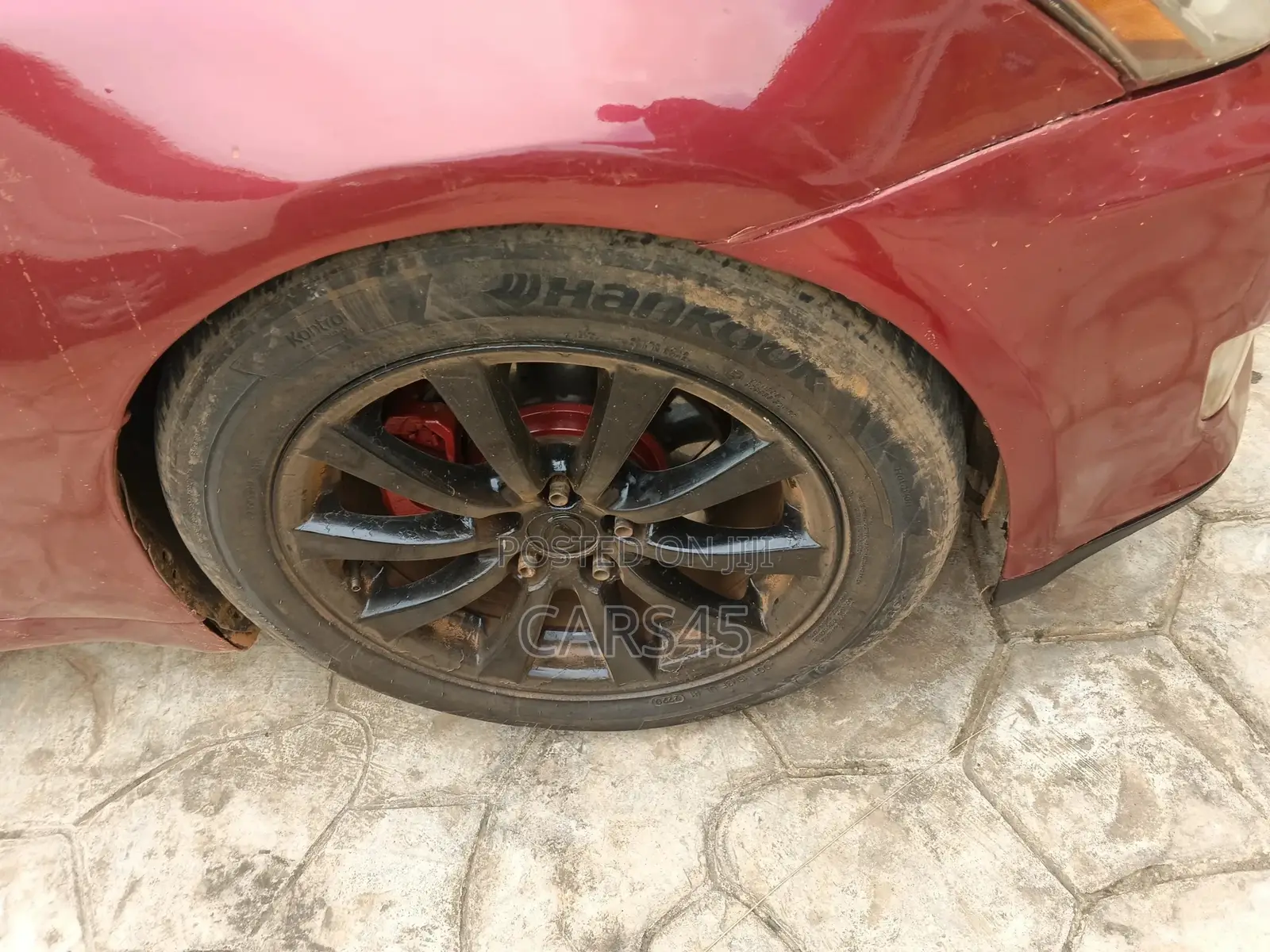 Lexus IS 2007 Red