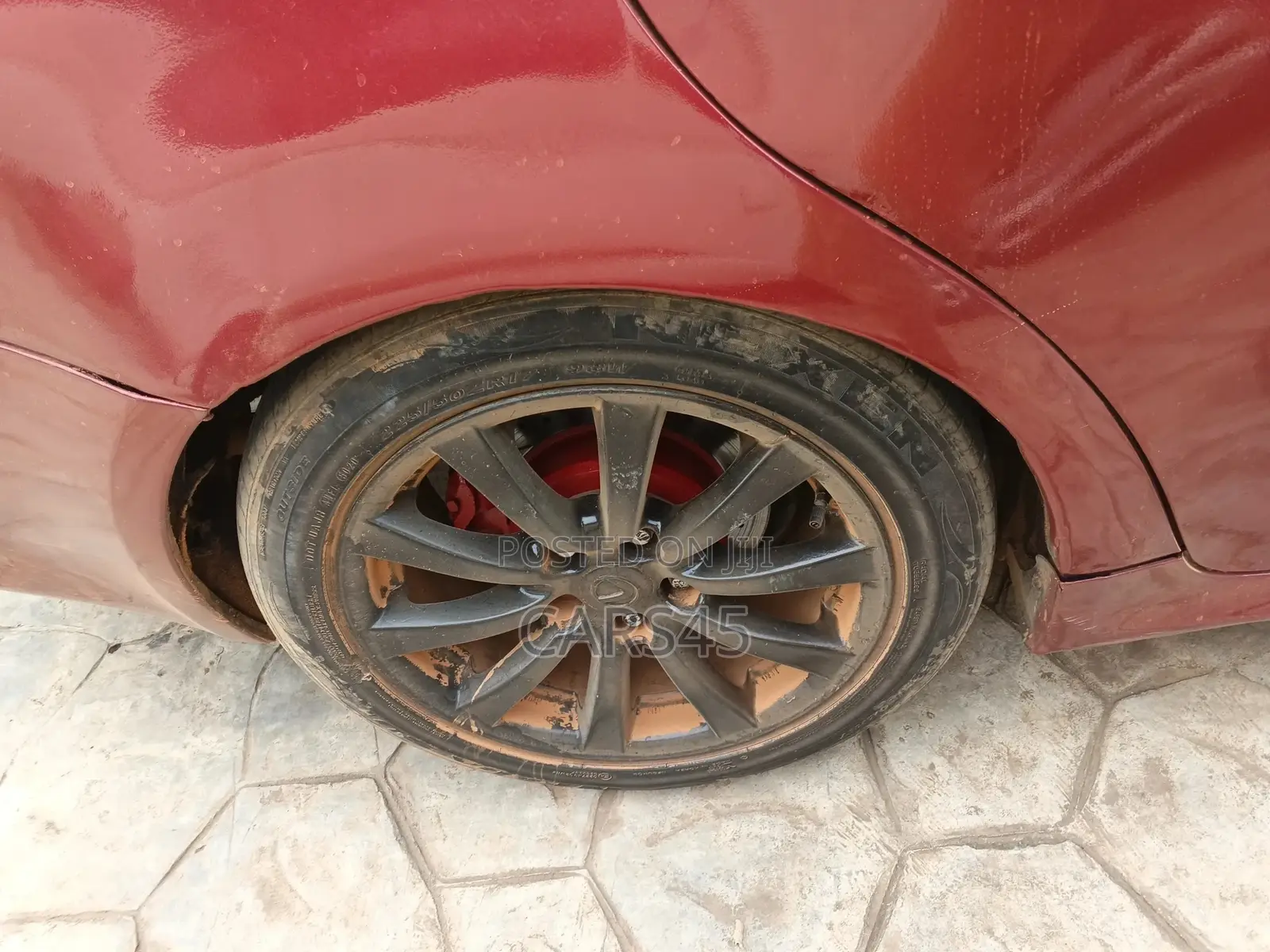 Lexus IS 2007 Red