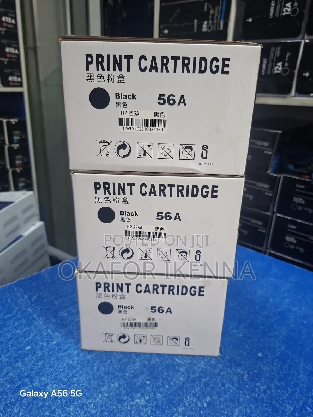 56a Black Print Cartridge