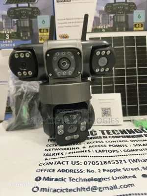 Eseecloud 3 Lens 4g Solar Camera Aov