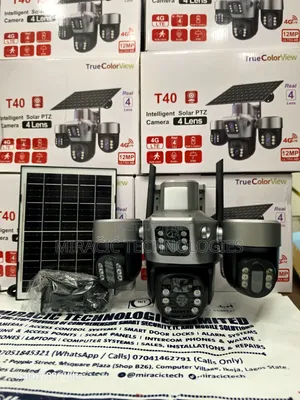 V380pro 4 Lens Solar Camera 4g CCTV